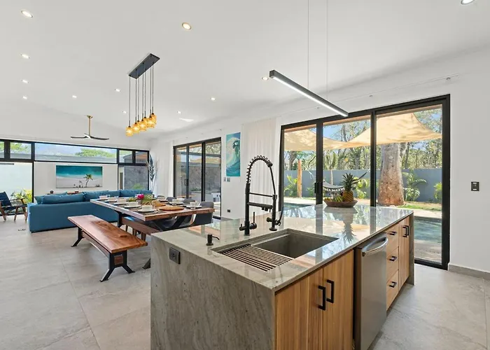 Viilla Wahoo - Luxury 4br With Pool Playa Grande, 300m To *